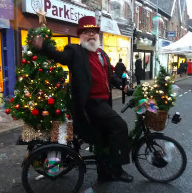 Christmas trike