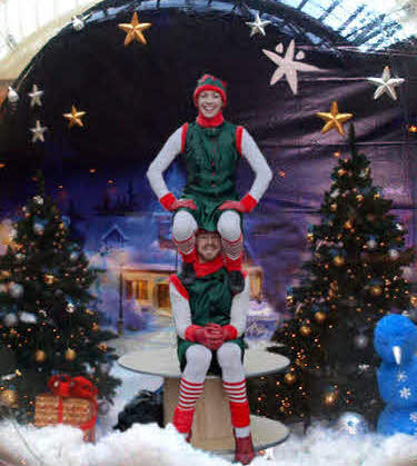 Acrobatic Elves for Chrstmas